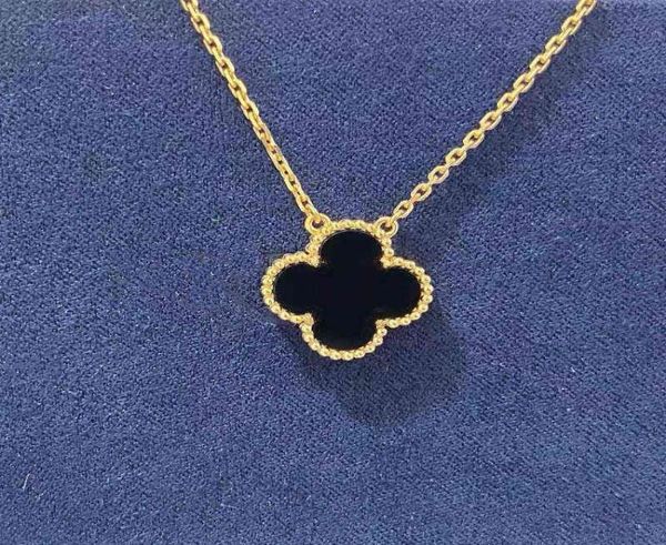 

jewelry pendant silver necklace silver clover necklace vintage party canner chains necklaces women2303457