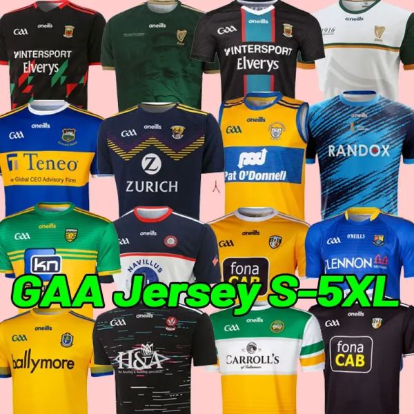 

2022 kerry galway dublin gaa jersey 22 23 tyrone louth tipperary wicklow monaghan hurling derry cork shirt armagh longford longford new york, Black;yellow