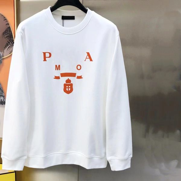 

23 news mens sweatshirts designer sweaters designer sweaters pure cotton printing fashionable and versatile trendy couple's same clothi, Black