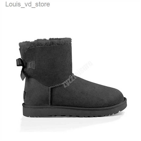 

boots sell real australia 528 high-quality kid boys girls children baby warm snow boots teenage students winter boots ca t230803, Black;grey