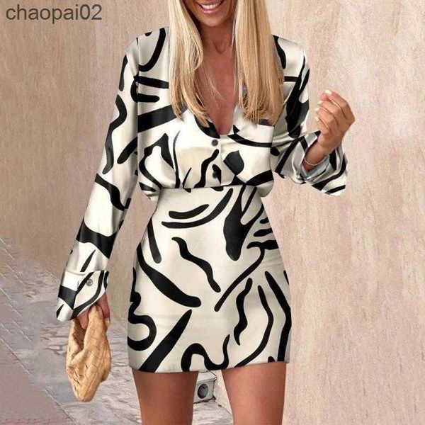 

casual dresses 2pcs women's short skirt suit button printing street trendsetter girl shirt sleeve, White;black