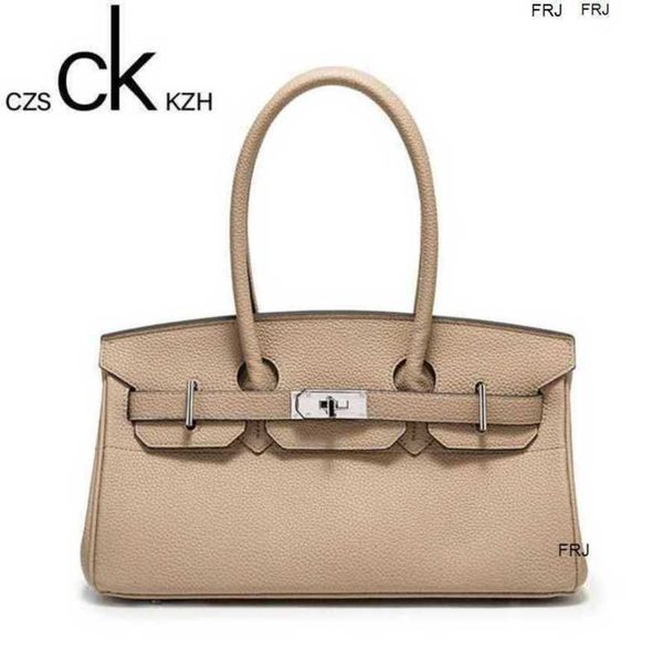 

designer birkins bags h ermess leather one shoulder underarm platinum bag 2023 new fashion commuting large capacity womens high texture po h