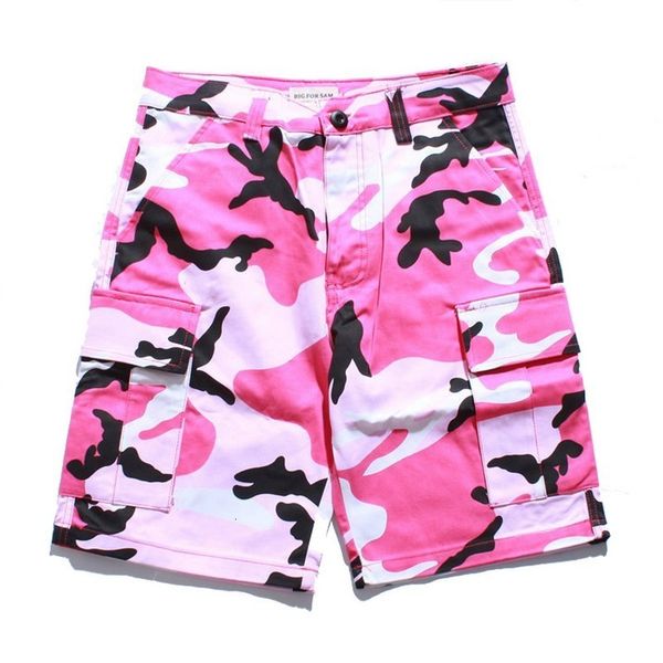 

women's shorts summer vacation purple pink short femme camouflage military men women cargo jean shorts high street streetwear women&#03, White;black