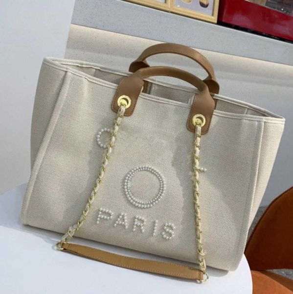 

women's fashion luxury evening bags pearl beach handbag brand cc designers women tote bag large capacity female backpack small portable