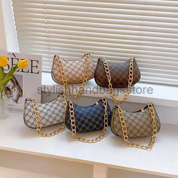 

shoulder bags this year's popular small bag for women in 2023 summer new western style printed shoulder bag fashion casual underarm bag