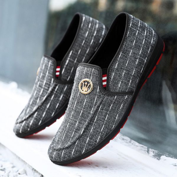 

casual fashion mens shoes summersummerdesigner fashion fashion platform sneakers grey black loafers leahter trainer outdoor sports flats tra