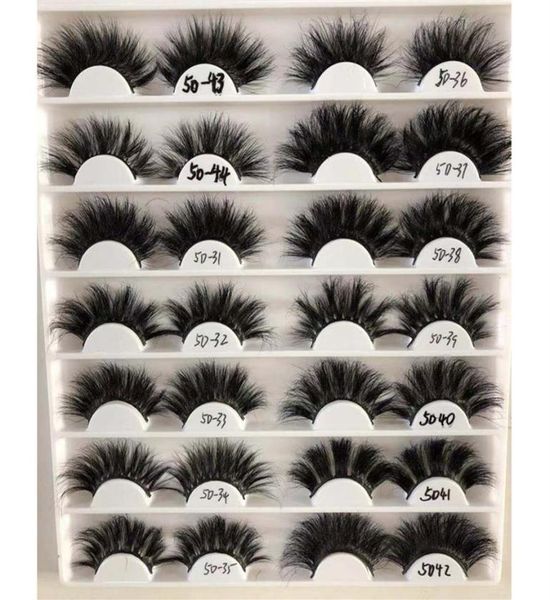 

25mm 5d eyelashes mink thick crisscross cruelty volume lash soft big dramatic full eye lashes makeup tool whole287f9423809