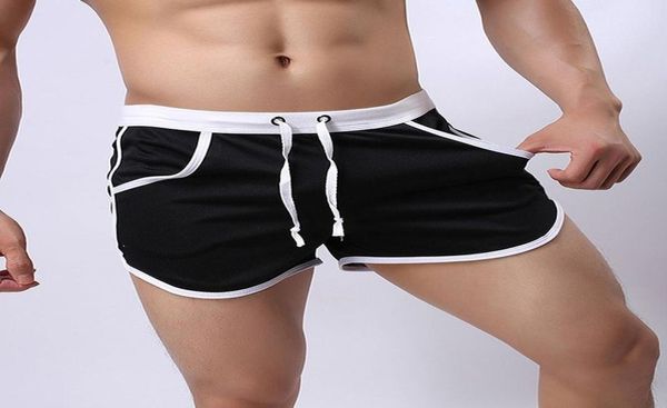 

fashion quick dry clothing mens casual shorts household man shorts g pocket straps inside trunks beach shorts6708909, White;black