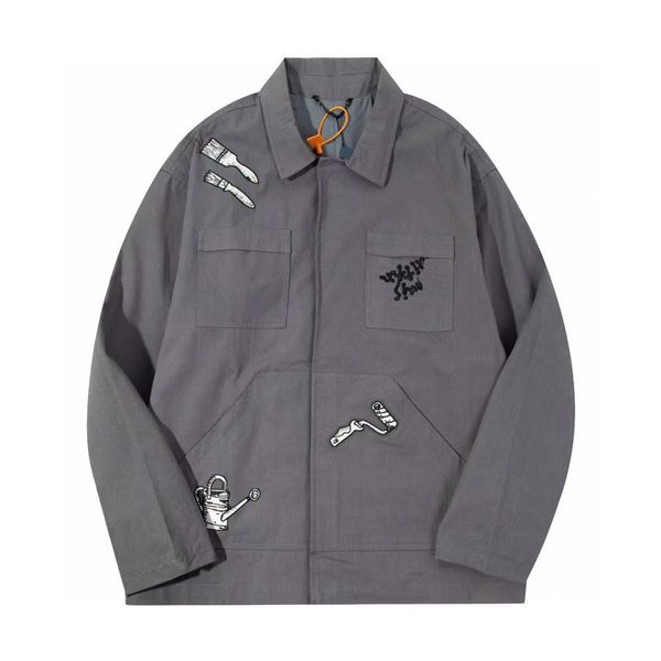 

men's tracksuits plus size outerwear & coats sizehoodies hoodies suit hooded casual fashion color stripe printing asian size wild breat, Gray