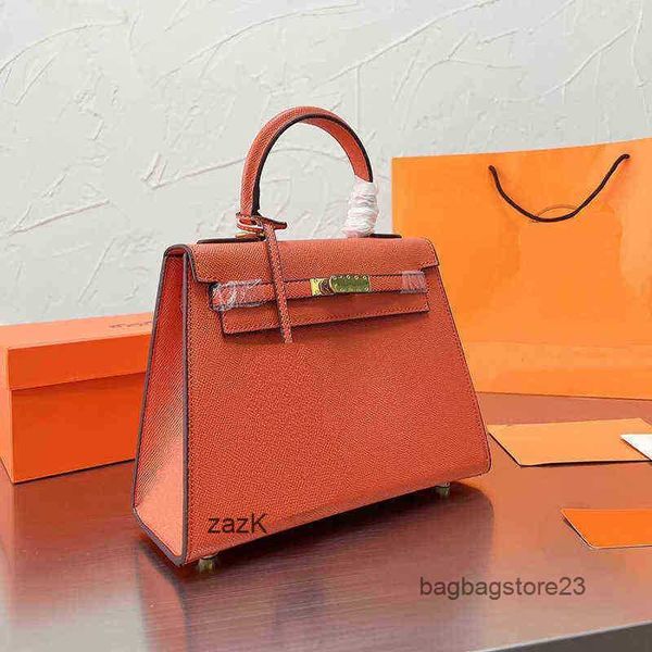 

leather quality 25cm designer kellies 2023 high bag shoulder crossbody handbags bags hreme lady tote handbag palm print nrbm