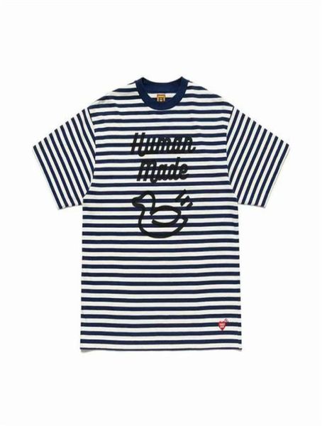 

10colors striped t shirt men women fashion casual tees65649153383982, White;black