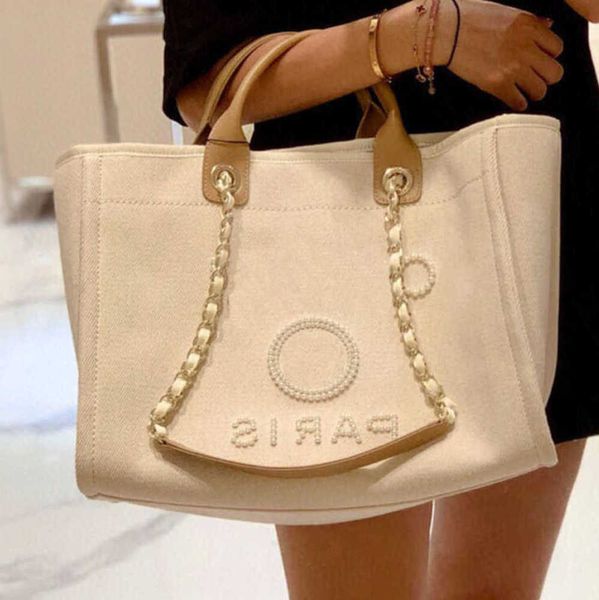 

women's luxury fashion beach bags pearl hand bag brand cc designers women tote evening handbag large capacity female backpacks small po