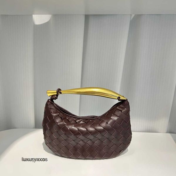 

same half soft designer bags moon sardine leather bottegac venetaz bag shark sardines 2023 sheepskin woven high capacity metal handle handhe