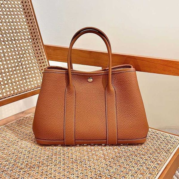

wholesale original party garden home tote bags online shop garden bag leather cowhide business handbag large capacity commuting womens have