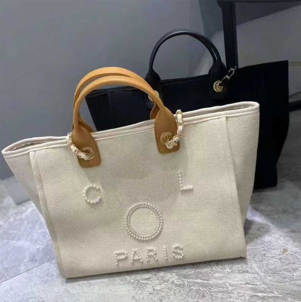 

women's fashion luxury evening bags pearl beach handbag brand cc designers women tote bag large capacity female backpack small portable