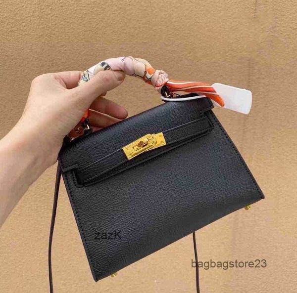 

fashion generation bags 2023 classic mini designer women kellies small second single hreme leather bag shoulder 44qc