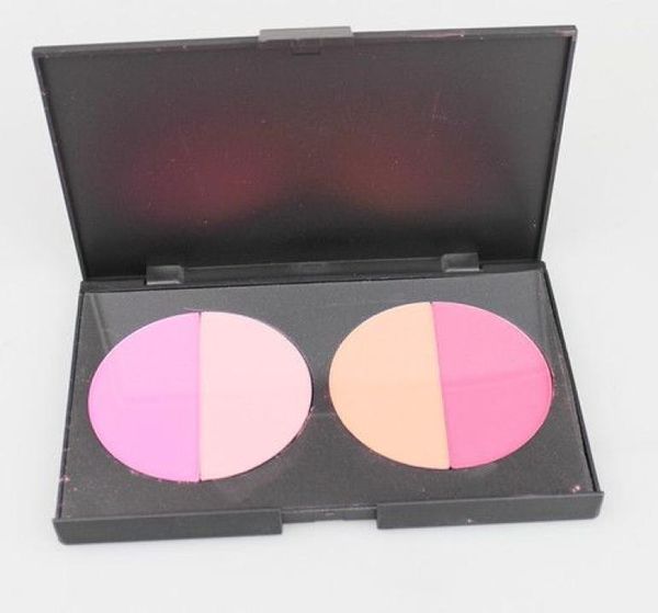 

6pcslot professional 4 colors blusher makeup palatte powder blush graceful powder3001465