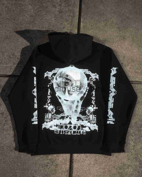 

women's hoodies sweatshirts korean y2k hoodie casual hip hop letter printing oversized sweatshirt 2023 new casual men women fashion str, Black