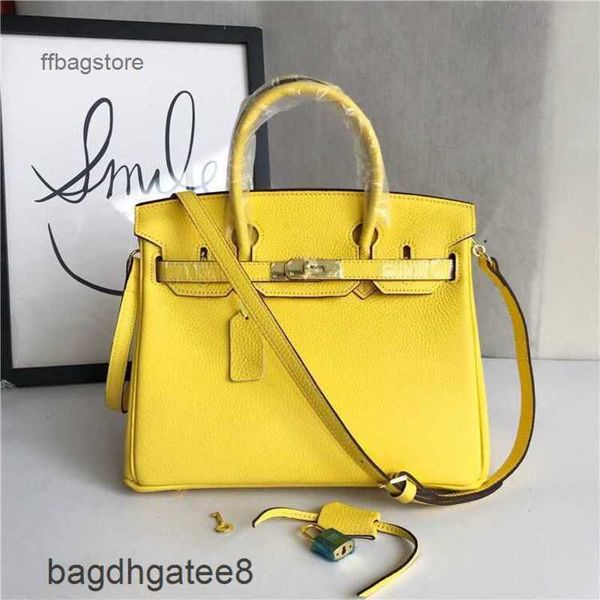 

h ermes 2022 bag birkins designer women's litchi grain handbags head leather fashion one shoulder slant bags cross large tote 8fen