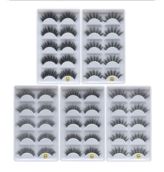 

5pairs eye lashes thick false eyelashes 5 pairs of eyelash 5pairs f g series4069260