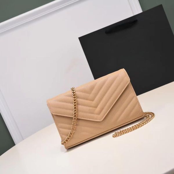 

shoulder bag luxury bag designer bagcrossbody bags designer bagsblack handbag caviar bags gold chain bag classic flap woc satchel fashion23c