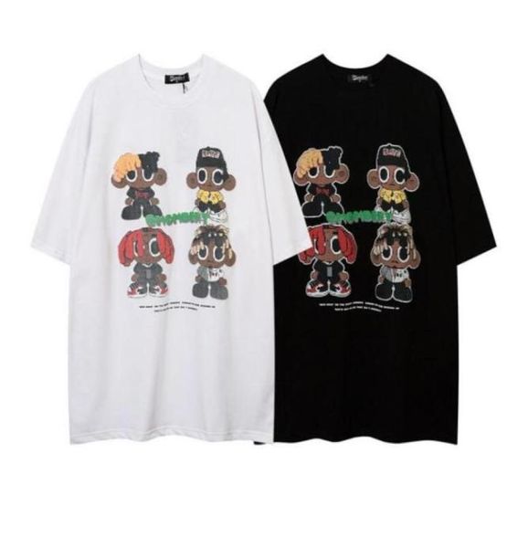 

summer white t shirt for men women tee short sleeve hip hop juicewrld mombert tshirts men039s clothing l2659449403724184630, White;black