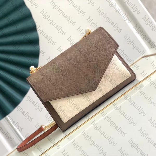 

ll10a mirror quality designer chain bag luxury crossbody bag fashion genuine leather shoulder bag exquisite packaging