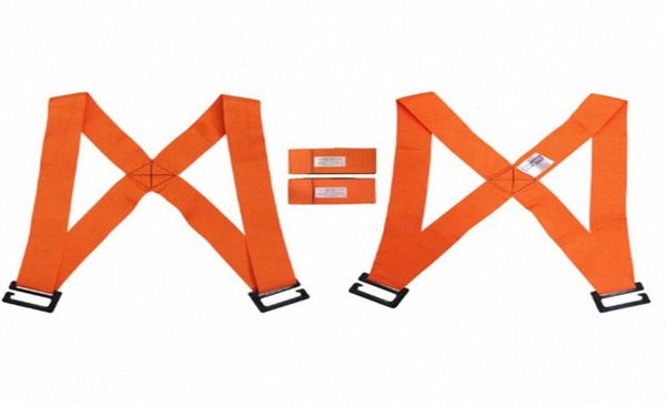 

useful lifting mobile furniture transport belt in the shoulder strap team movement easier to transport storage home moving tools q2436405, Black;white