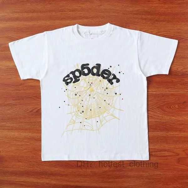 

555 designer hip hop kanyes style sp5der t shirt spider jumper european and american singers short sleeve tshirts fashion sport lanvin 2 8t0, White;black