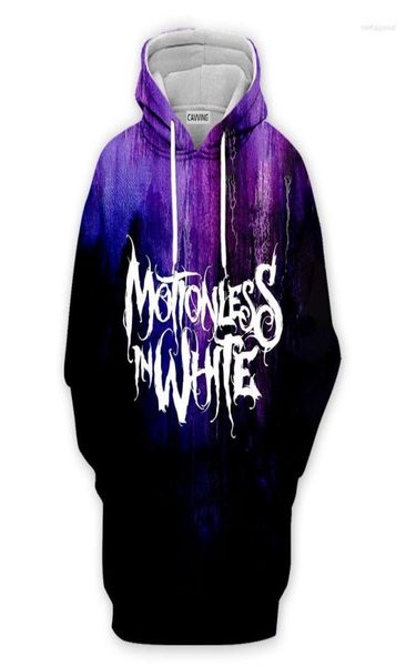 

men039s hoodies fashion womenmen039s 3d print motionless in white hooded sweatshirts harajuku hoodie clothing h026827703, Black