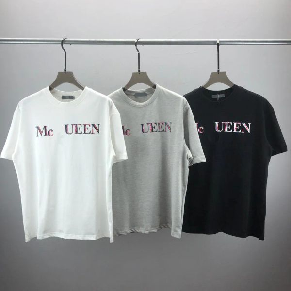 

men's plus tees & polos round neck embroidered and printed polar style summer wear with street pure cotton 1qer12, Black;brown