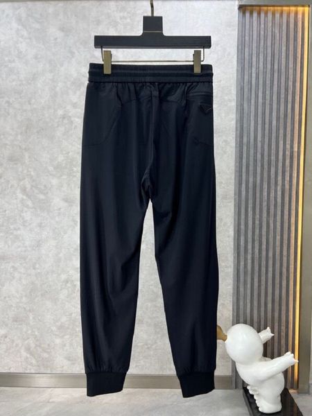 

men's plus size pants 2023 letter-printed jeans men's and women's trousers wide leg trousers high street fashion trousers 45g, Black;brown