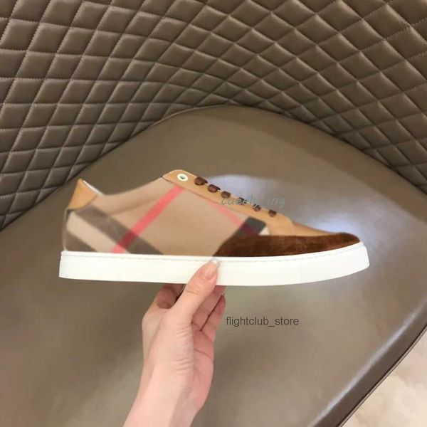 

formal shoes outdoor size burberies wear plaid casual burbreries luxury designer canvas flat running shoes quality 4 men's vdon, Black