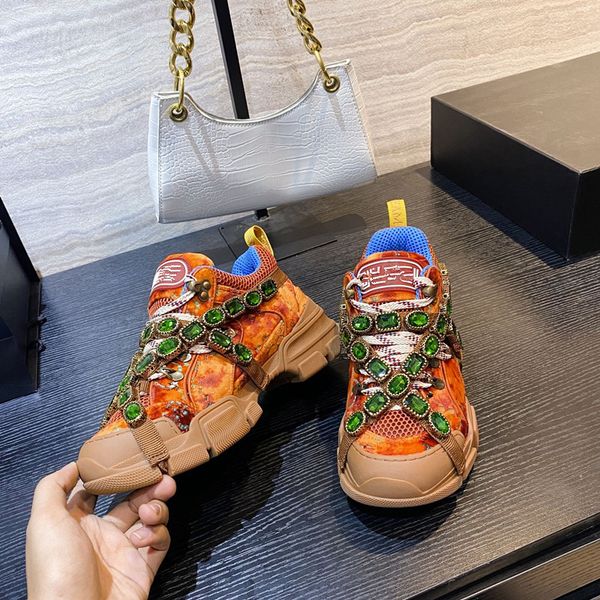 

designers oversized casual shoes white black leather velvet espadrilles trainers mens women flats lace up platform sneakers alexander queen