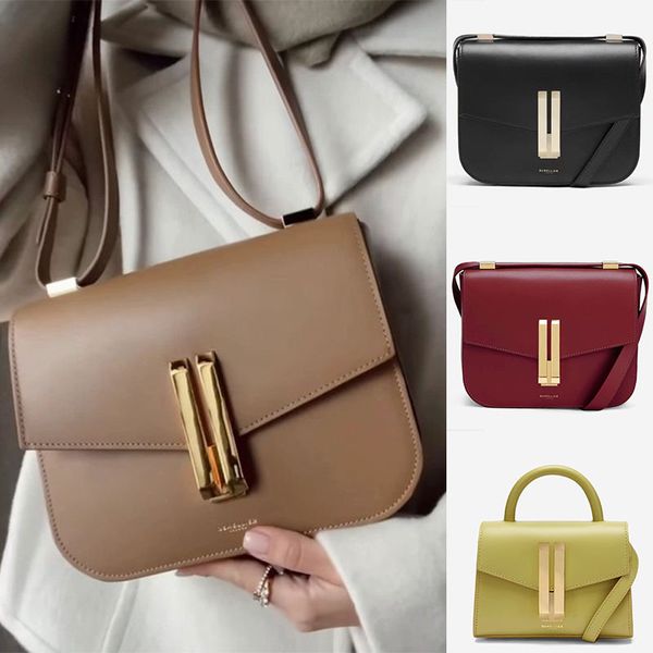 

demellier bags the vancouver in taupe smooth leather nano montreal bag women's classic crossbody shoulder bags small handbag luxury des