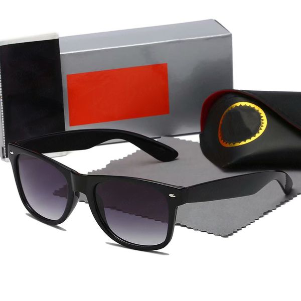 

designer sunglasses luxury polarized sunglasses men's and women's aviator sunglasses uv400 glasses sunglasses frame lens case 2140, White;black