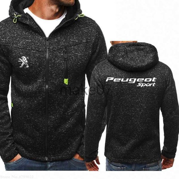 

men's hoodies sweatshirts hoodies for men new design brand peugeot sweatshirt winter autumn spring men's sportswear coats fashion, Black