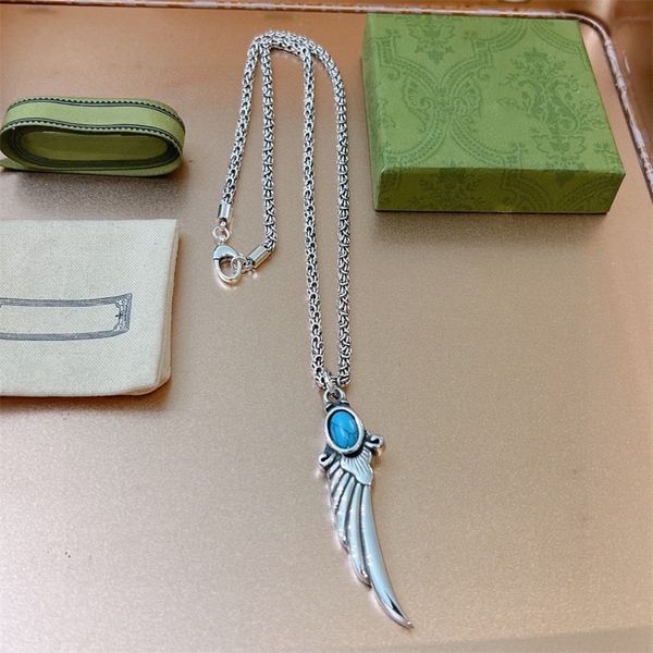 

high end luxury necklace ggsity pendant silver pattern fashion boutique designer necklace 18k gold women's jewelry gift syhijka txdcsau