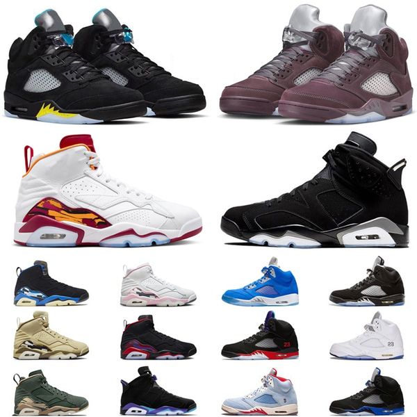 

mvp mens basketball shoes 5s aqua burgundy university blue oreo 6s unc black royal metallic silver raptors olive men trainers sports platfor