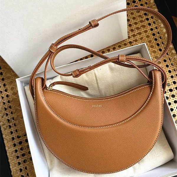 

mirror quality numero dix tote clutch bag purse smooth genuine leather cyme luxury handbag designer crossbody bag women baguette mens half m