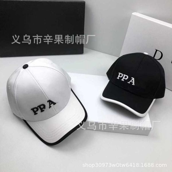 

r luxury hat 2023 new baseball cap correct version european letter bonded solid color three dimensional embroidered duck tongue hat, Blue;gray