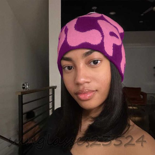 

2023 fashion knitted hat cap for men woman ski hats beanie casquettes winter cashmere casual outdoor high quality, Blue;gray