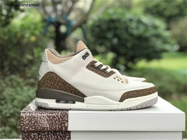 

shoes outdoor shoes sandals air 3 3s palomino ct8532-102 iii womens mens sports sneakers light orewood brown metallic gold british tan origi, Black