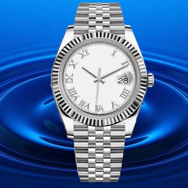 

luxury mens automatic watches sale 8215 movement automatic fashion lady watch 41/36mm high-end watch sapphire crystal pink dial stainless st, Slivery;brown