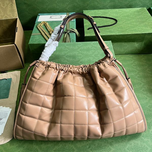 

deco medium tote bag 43cm designer shoulder bag 10a genuine leather shopping bags with box g043