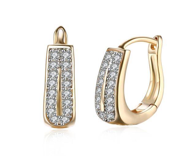 

champagne gold earrings double rows mosaic zircon danglechandelier earring accessories romantic elegant luxury anniversary gifts 8639372, Silver