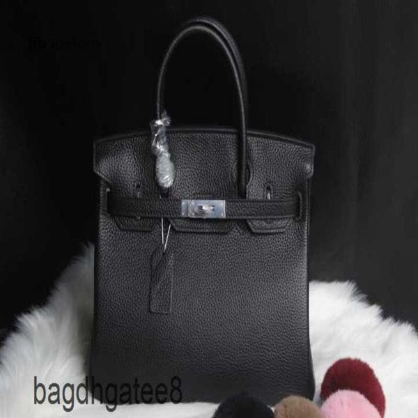 

h ermes buckle bag women's leather birkins designer handbags litchi pattern head cowhide silver one shoulder bags handbag 25 f7kp