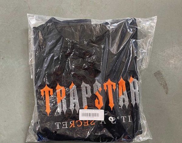 

2023ss men's t shirts men women trapstar t-shirts summer outfit orange grey towel embroidery short sleeve couple tee set, Gray