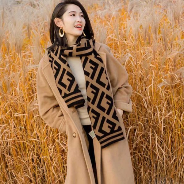 

classic designer cashmere warm scarf network red same style scarf women's wool shawl light grey autumn and winter warm cashmere knitted, Blue;gray