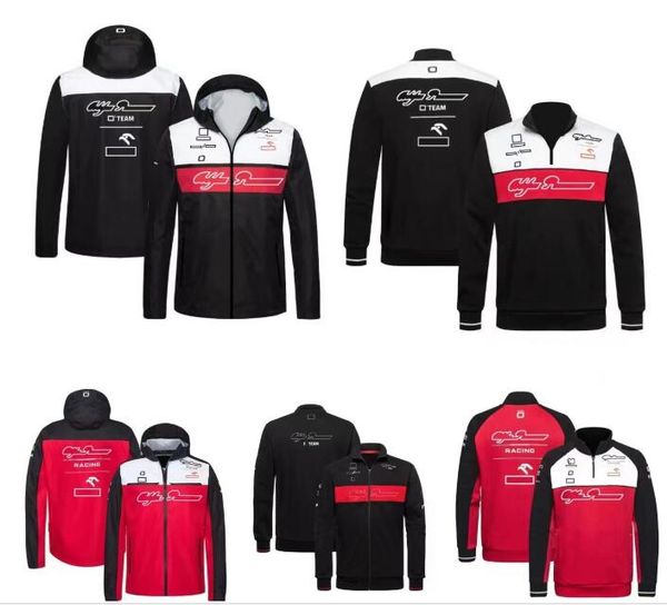 

f1 racing suit spring and fall team hoodie same customization